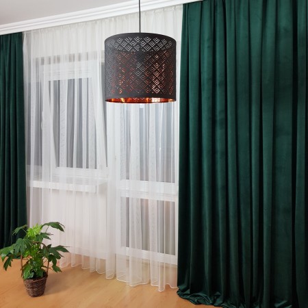 Zasłona do pokoju kol. zielony szer. 140x240 cm