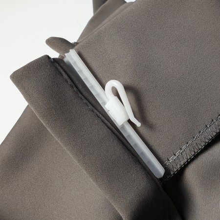 Zasłona zaciemniająca na haczykach fleks