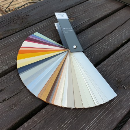 Kolorystyka lameli żaluzji aluminiowych 25 mm JUUN