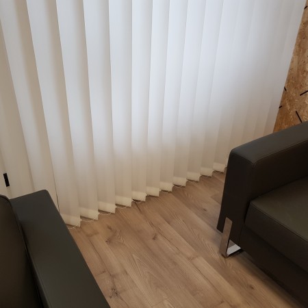 Żaluzje pionowe materiałowe