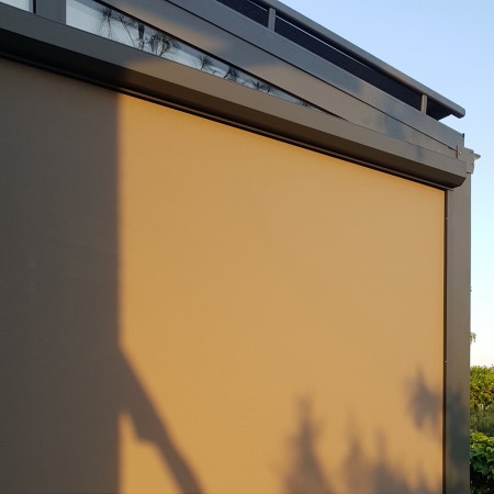 Roleta zewnętrzna screen szer. 300x250 cm na taras.