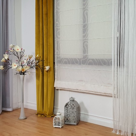 Roleta rzymska pozioma na wymiar.