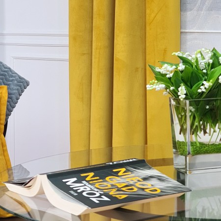 Zasłony gotowe dekoracyjne.