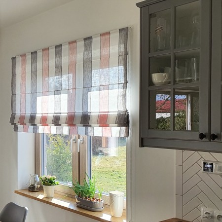 Roleta rzymska pozioma na wymiar