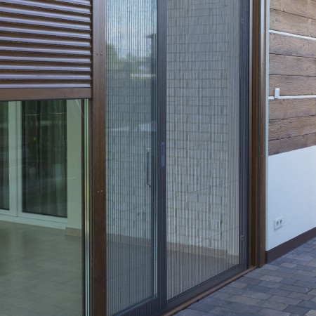 Moskitiera plisowana na drzwi balkonowe