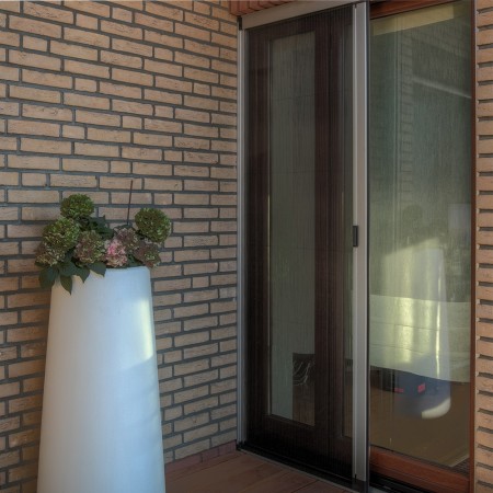 Moskitiera plisowana przesuwna