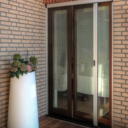 Moskitiery plisowane tarasowe