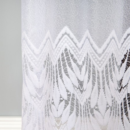 Firana żakardowa ze wzorem