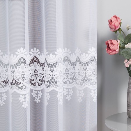 Firana do okna balkonowego