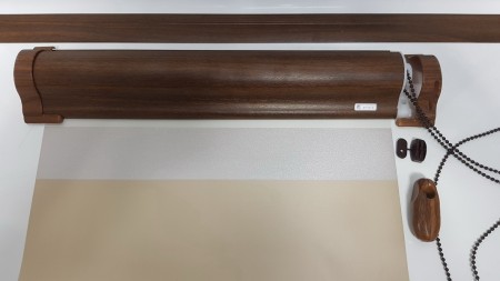 Impresja Mini - roleta wewnętrzna w kolorze złoty dąb