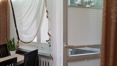 Wewnętrzne rolety plisowane VS2.