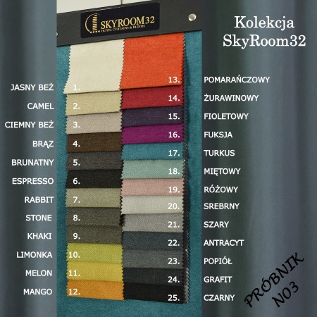 Wzornik tkanin na zasłony gotowe.