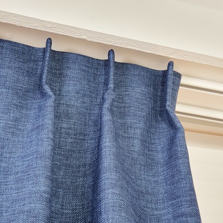 Zasłony gotowe blackout na fleksach.