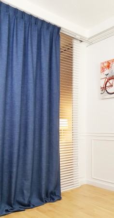 Zasłony gotowe zaciemniające na fleks.