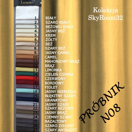 Wzornik tkanin zasłonowych blackout.