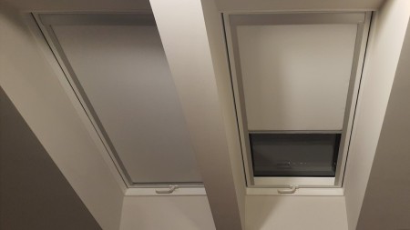 Dachowa roleta zaciemniająca.