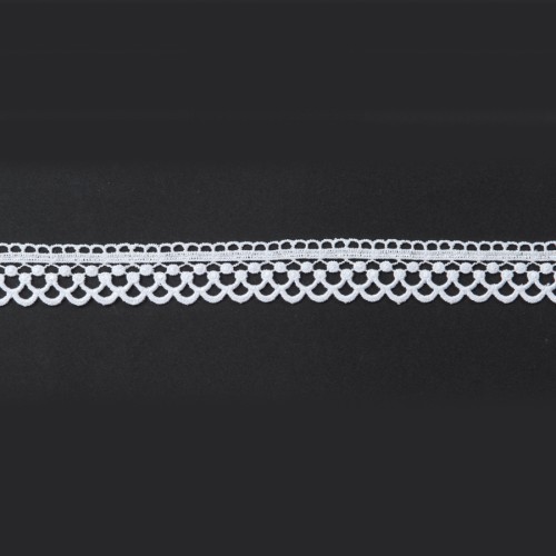 Przejdź do produktu Koronka gipiurowa biała wysokość 3 cm 072732