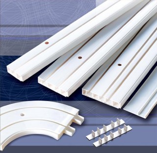 Szyna sufitowa dwubiegowa 150 cm