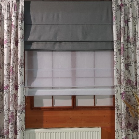 Duo Roleta rzymska do salonu.