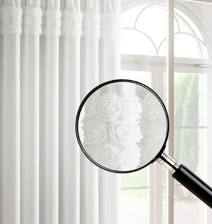 gotowa firanka na tasmie