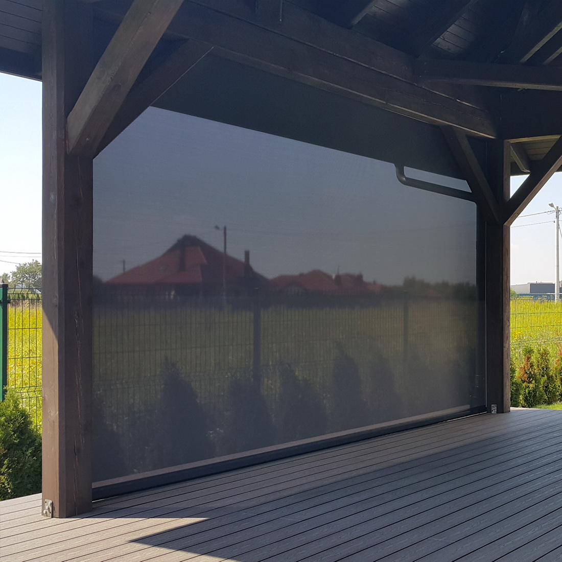 Roleta tarasowa screen na wymiar.